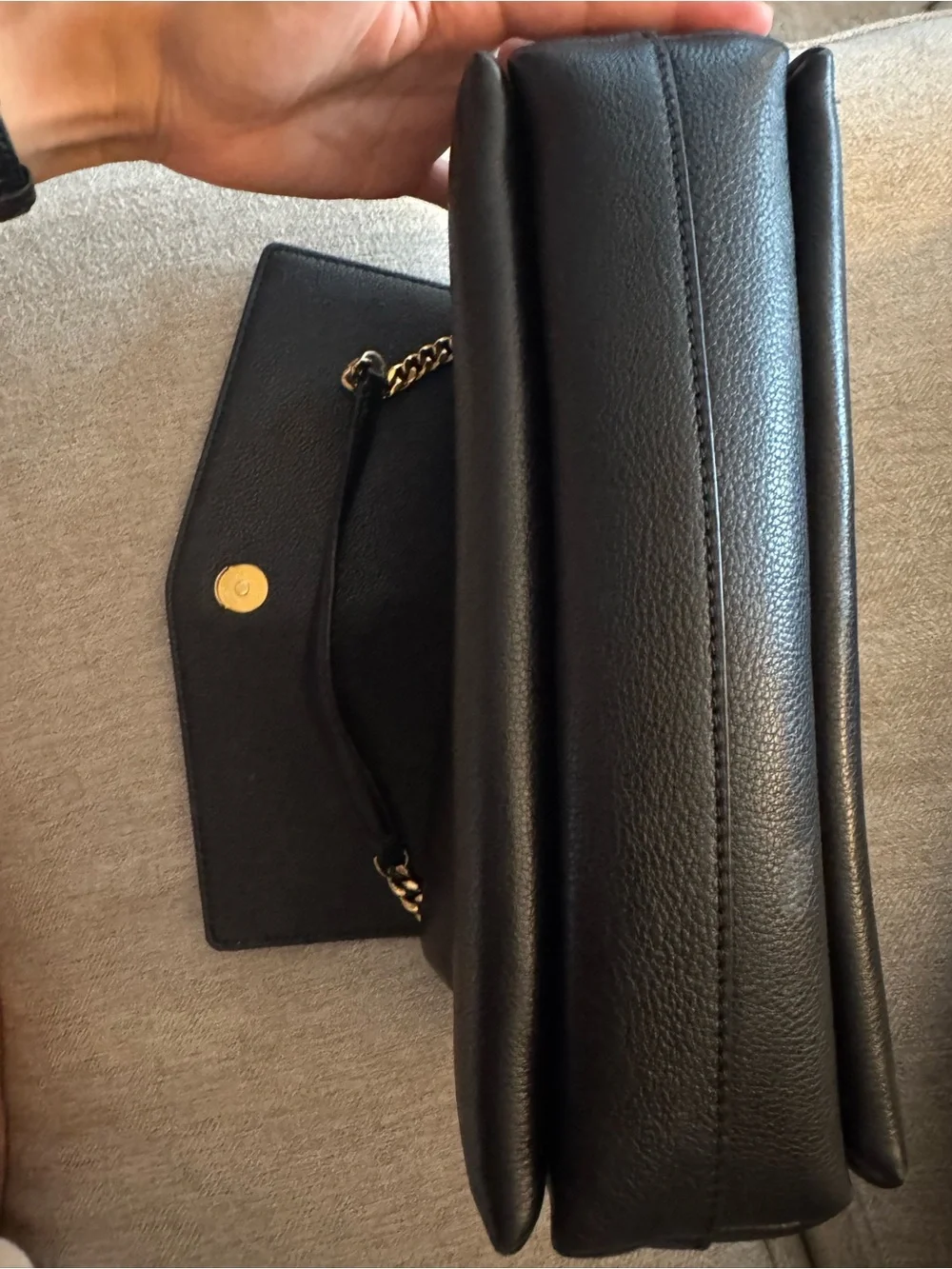 Tory Burch Kira Pebbled Leather Convertible Shoulder Bag